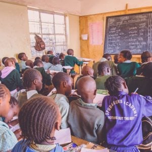A Spurgeons classroom in Kenya
