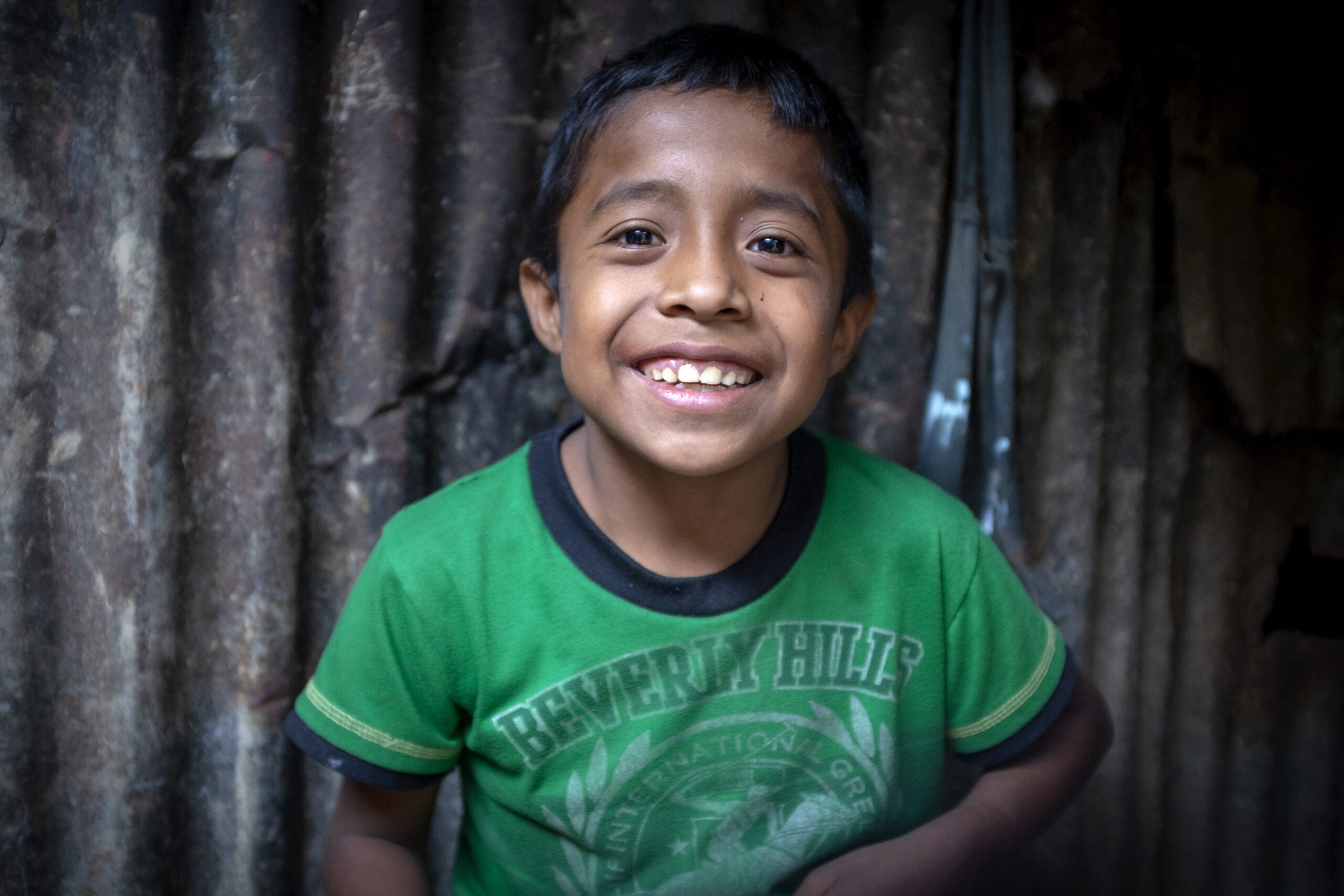Guatemalan child smiling